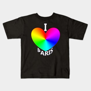 I Love Paris Kids T-Shirt